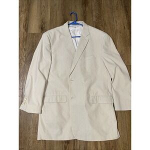 Adolfo Sport‎ Coat Ivory 46 L